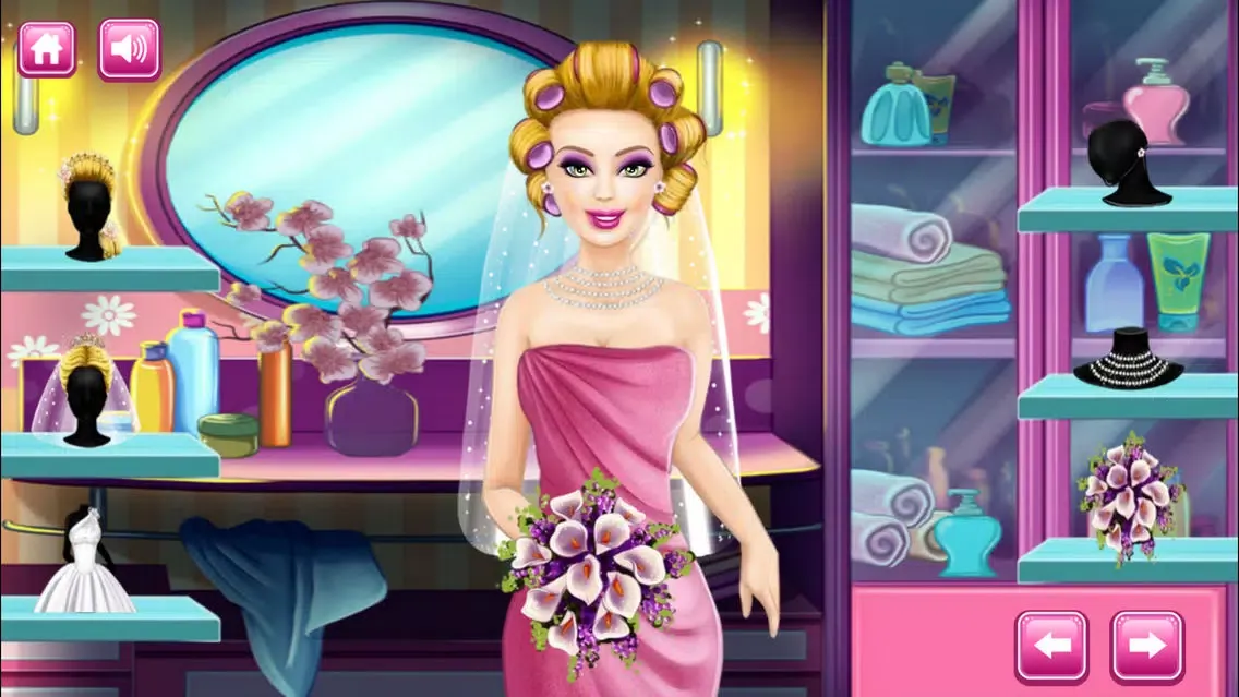 Princess Real Bride & Makeover - Princess Dress Up & Beauty Salon With fashion Screenshots