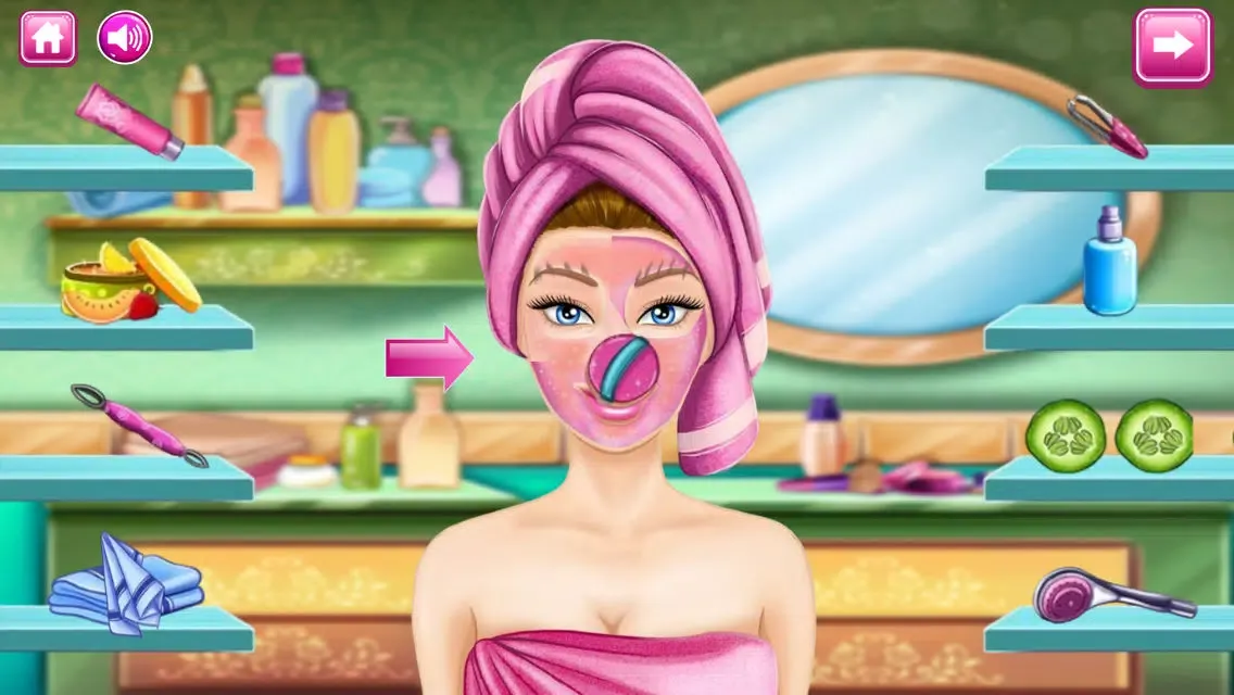 Скриншоты Prom Night Makeover, Beauty Salon With fashion, Spa, Free Kids Games