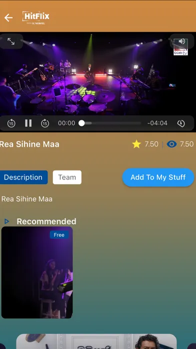 Screenshot di HitFlix SLT MOBITEL