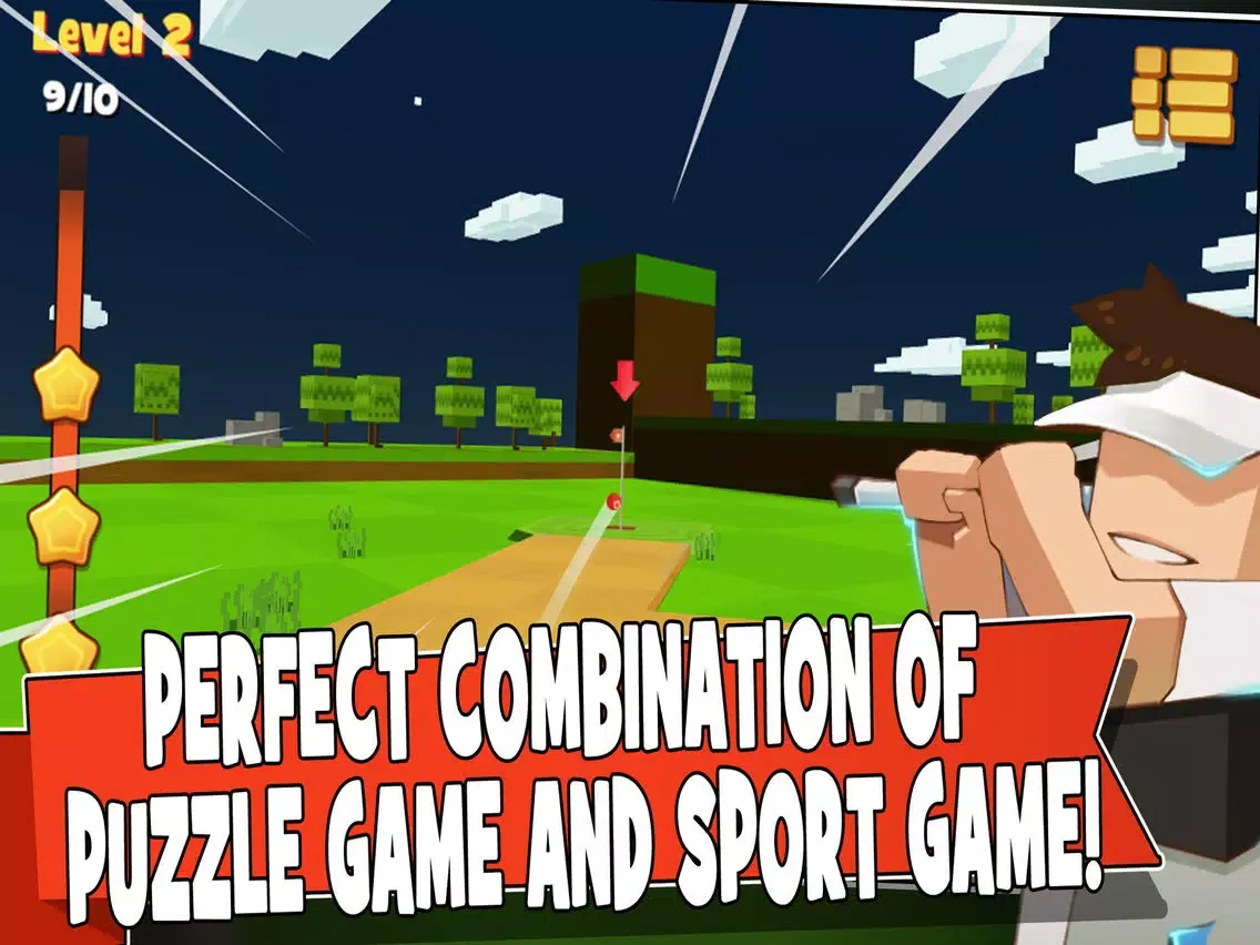Hit Golf 3D iPad  Screenshots