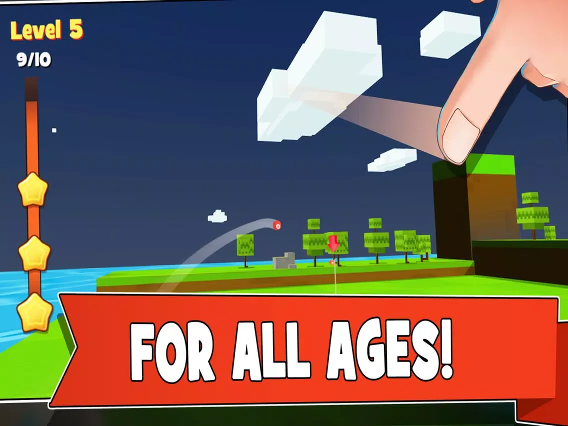 Hit Golf 3D iPad  Screenshots