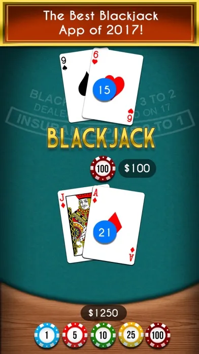 Ảnh chụp màn hình của Blackjack