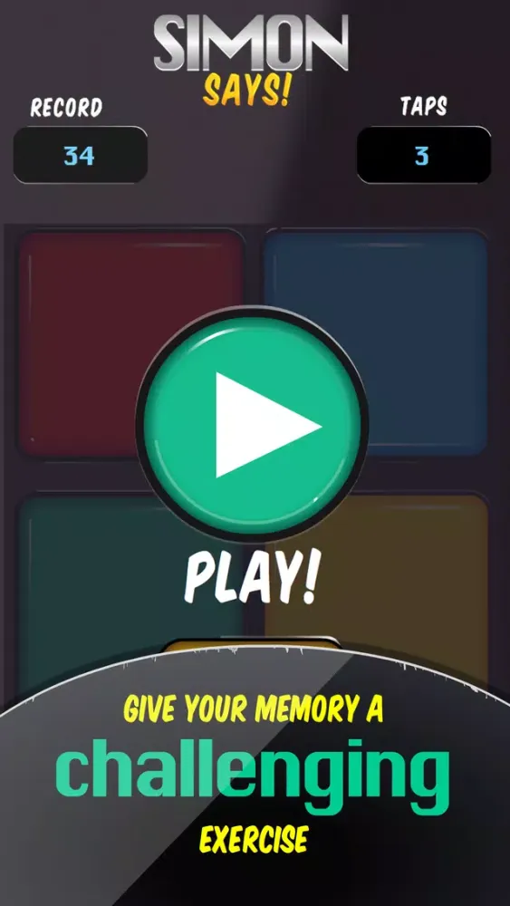Simon Says Memory Game स्क्रीनशॉट