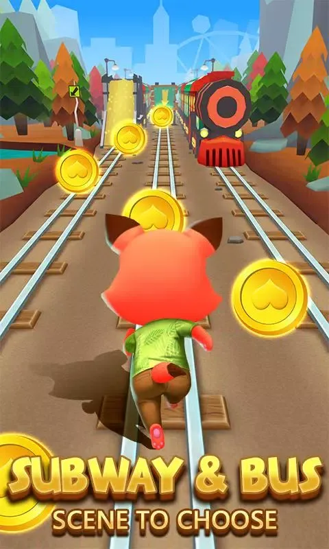 Tangkapan skrin Cat Run Endless Fun