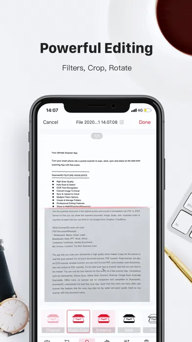 ScannerHD Pro - PDF Scan应用截图