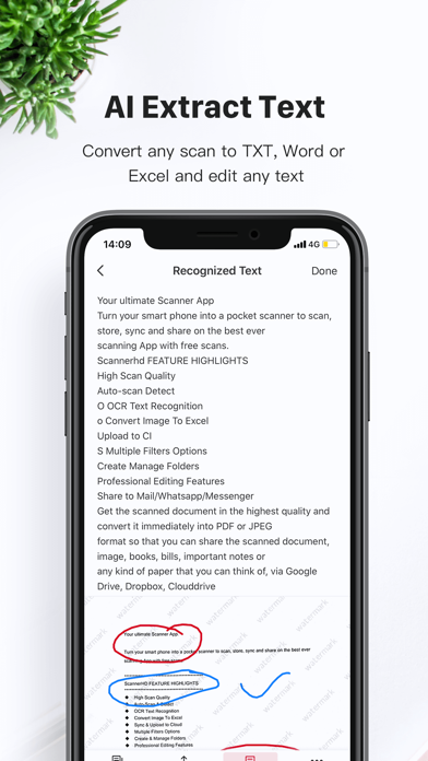 Capturas de tela do ScannerHD Pro - PDF Scan