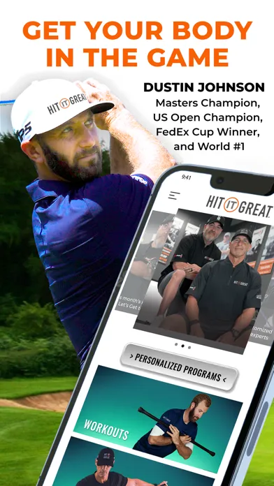 Tangkapan skrin Golf Fitness by HIT IT GREAT®