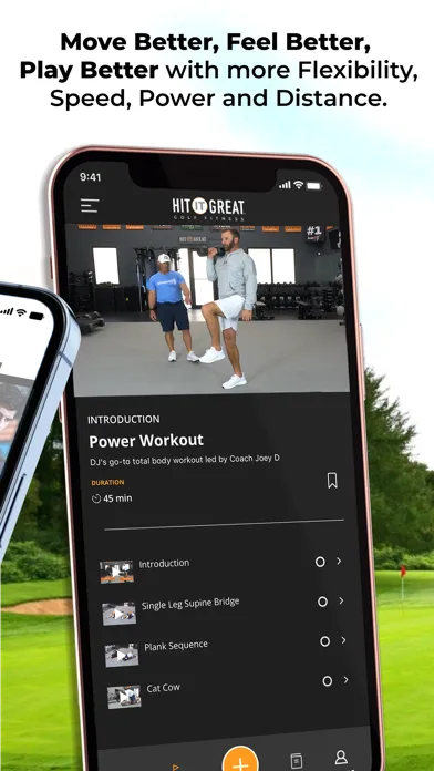 Tangkapan skrin Golf Fitness by HIT IT GREAT®