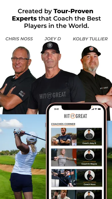 Tangkapan skrin Golf Fitness by HIT IT GREAT®