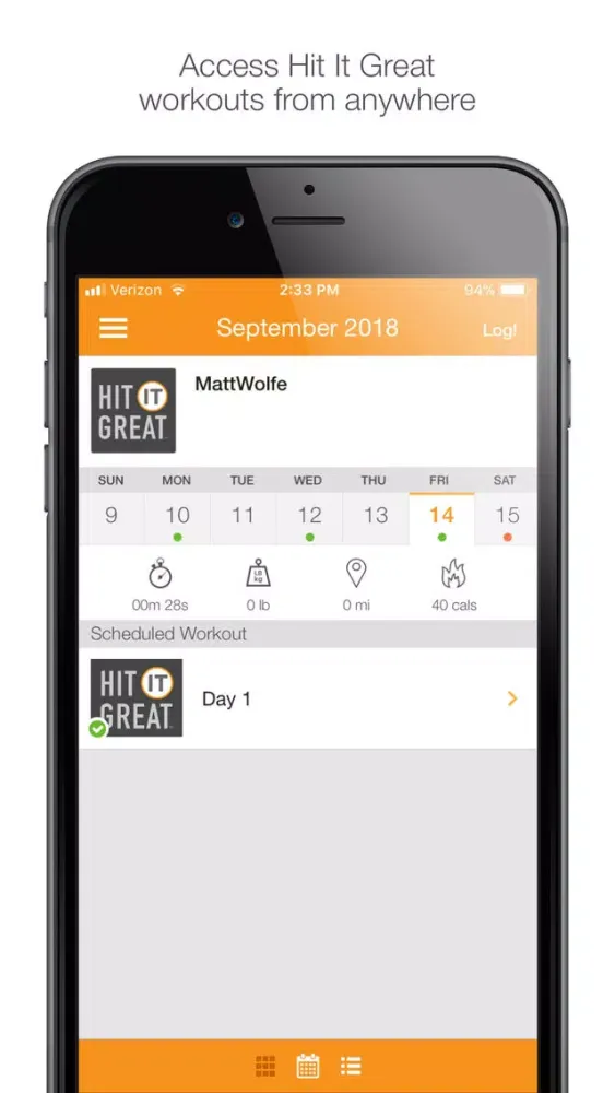 Скриншоты Hit It Great™ Training Plans