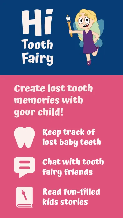 Hi Tooth Fairy: Chat & Stories Screenshots