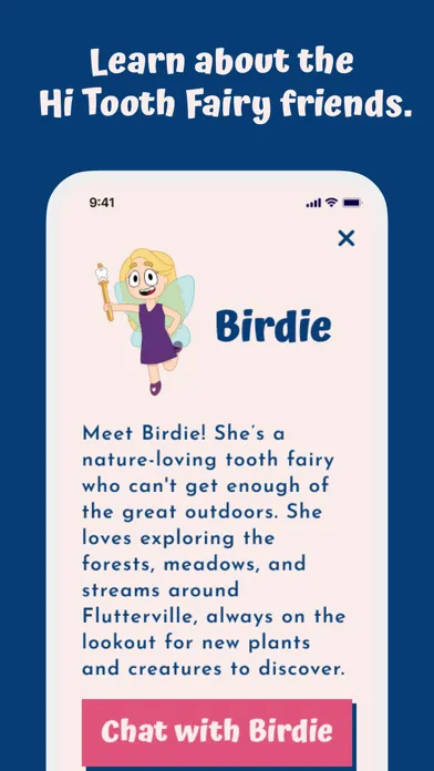 Hi Tooth Fairy: Chat & Stories Screenshots