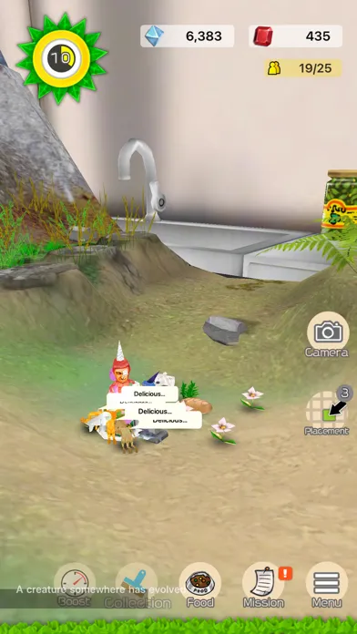 Capturas de tela do Cryptid Aquarium