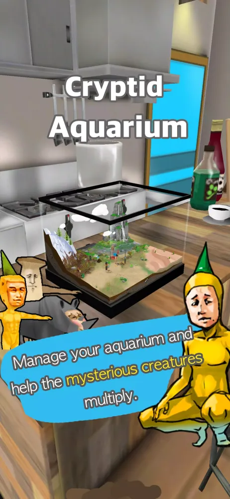 Capturas de pantalla de Cryptid Aquarium