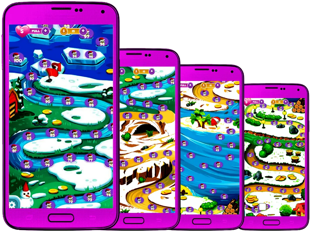 Captures d'écran de Snow Moy Frozen Bubble Crush