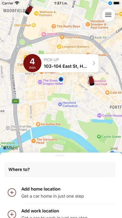 Hi-Town Taxis Ekran Görüntüleri