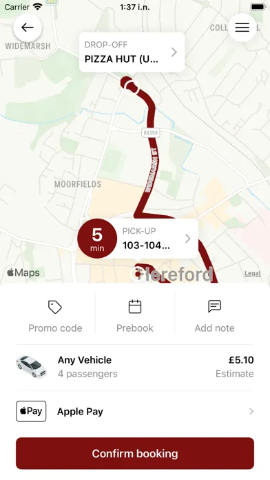 Hi-Town Taxis Ekran Görüntüleri