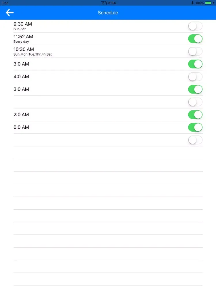 MyThings iPad  Screenshots