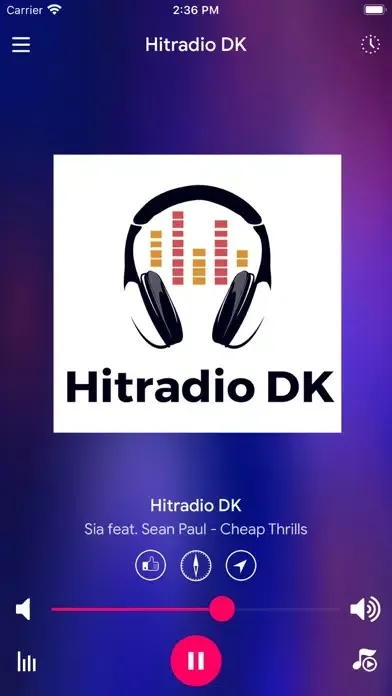 Hitradio DK Ekran Görüntüleri