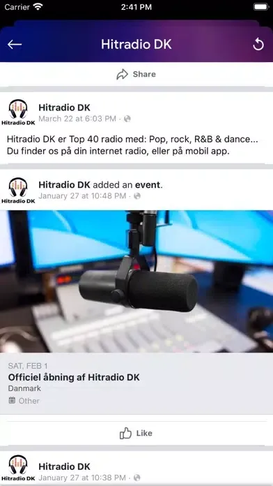 Hitradio DK Ekran Görüntüleri