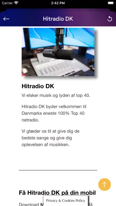 Hitradio DK Ekran Görüntüleri