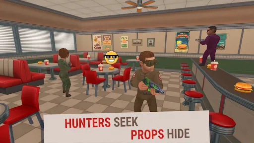 Hide Online - Hunters vs Props स्क्रीनशॉट