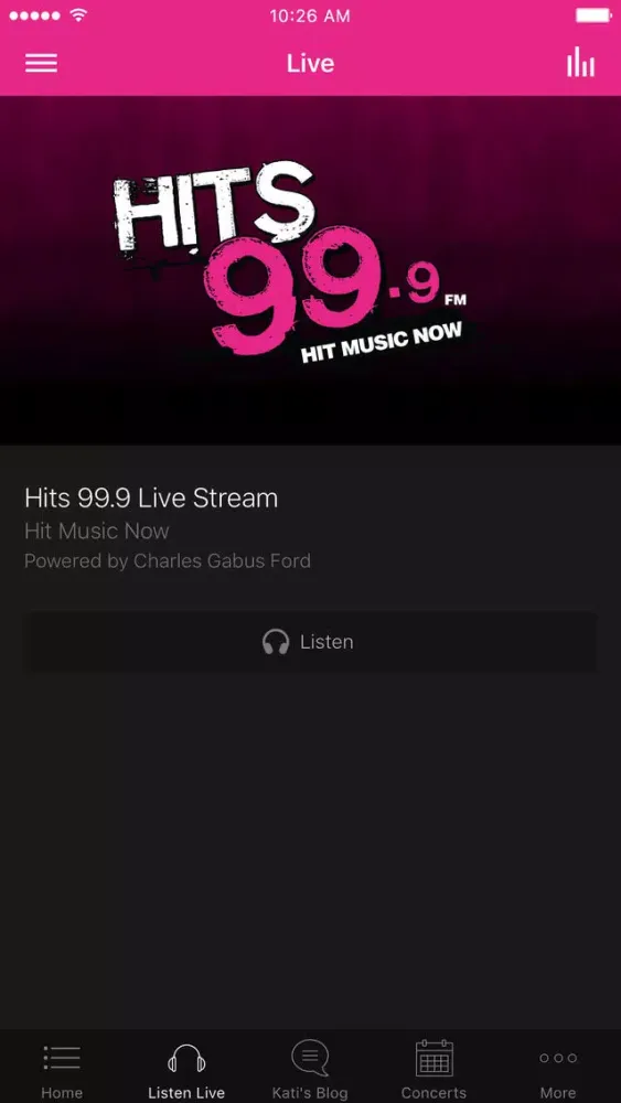 Скриншоты Hits 99.9 FM