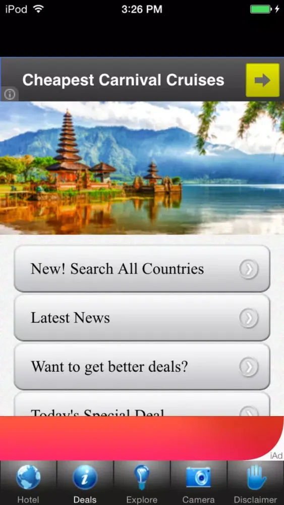 Bali Hotels Discount Booking应用截图
