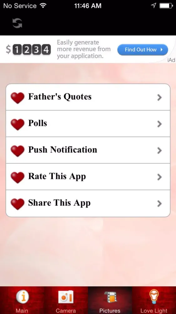 Capturas de pantalla de Father's Day Photo Frame