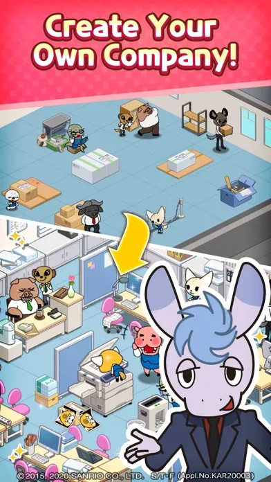 Ảnh chụp màn hình của Aggretsuko :Sanrio Puzzle Game