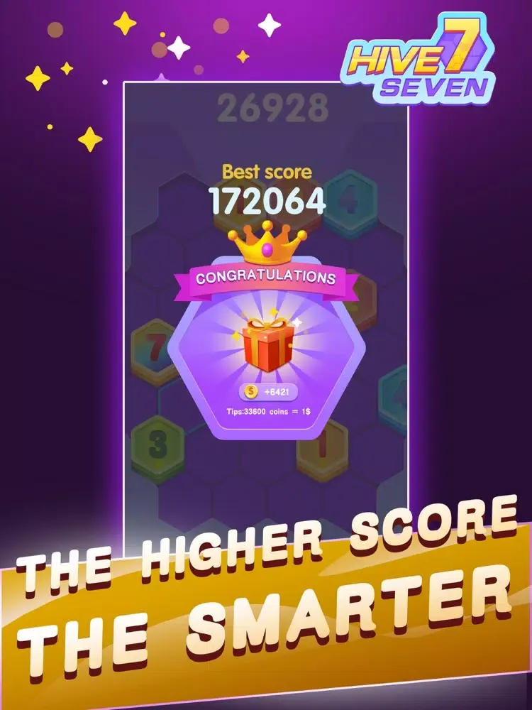 Zrzuty ekranu Hive 7：Hexa Puzzle iPad 
