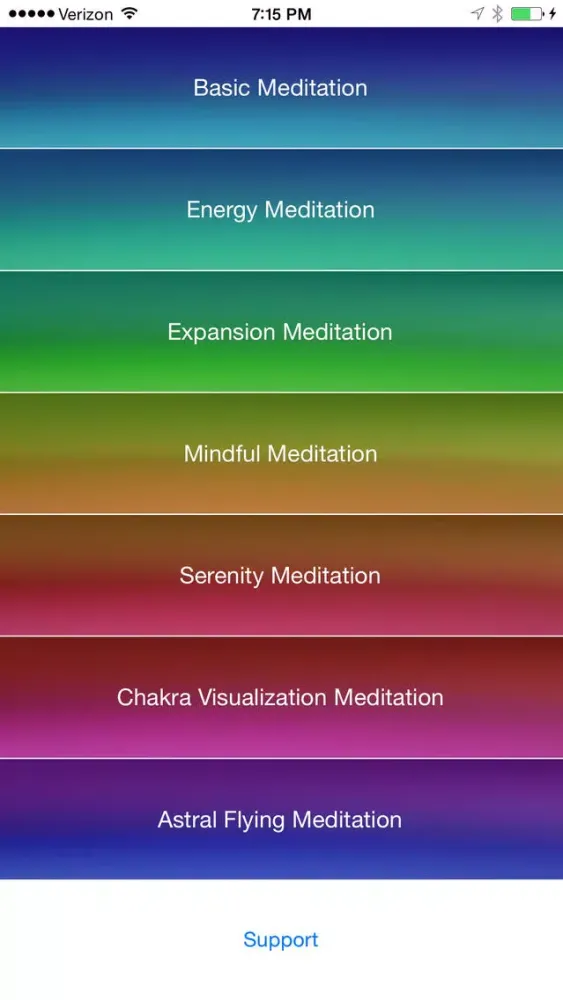 Tangkapan layar Meditate Plus with Andrew Johnson