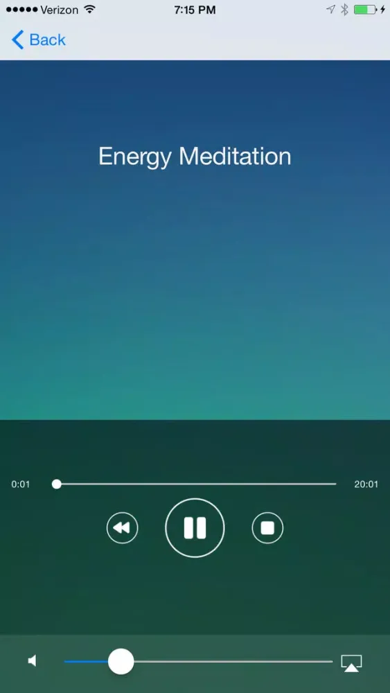 Tangkapan layar Meditate Plus with Andrew Johnson