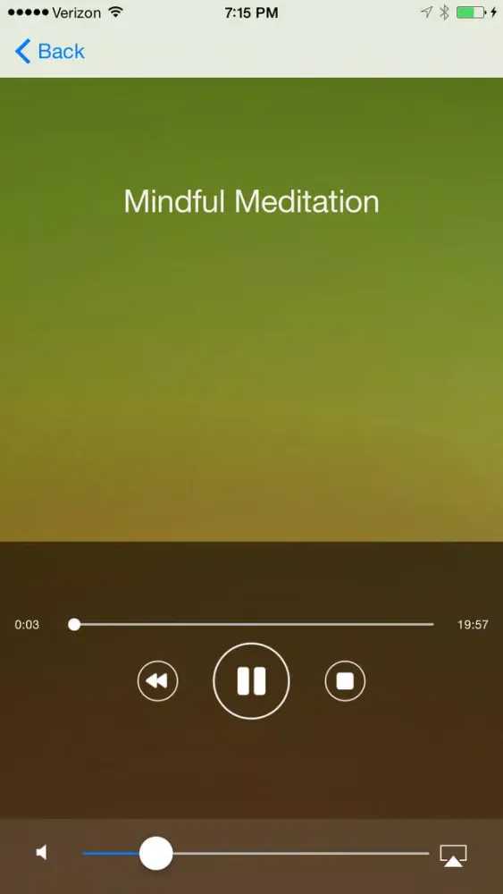 Tangkapan layar Meditate Plus with Andrew Johnson
