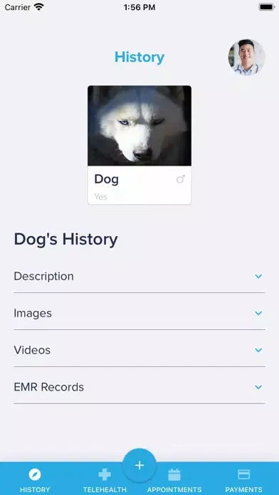 PetVRA Telehealth App 스크린샷