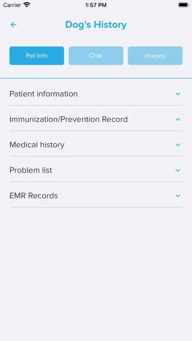 PetVRA Telehealth App 스크린샷