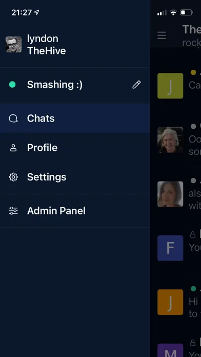 HiveMindChat 스크린샷