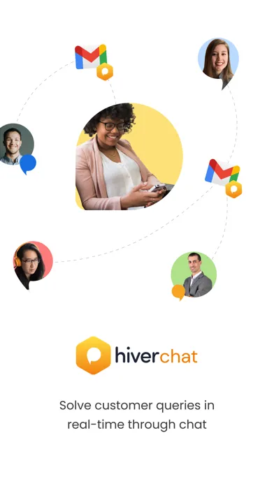 Hiver Chat Screenshots