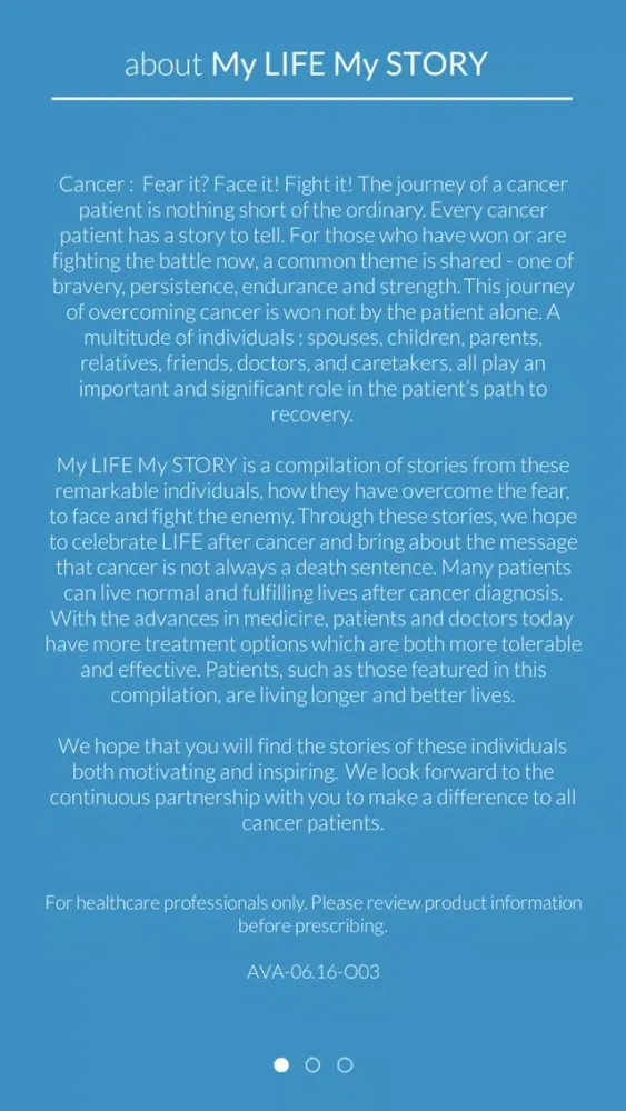 Capturas de tela do My LIFE My STORY