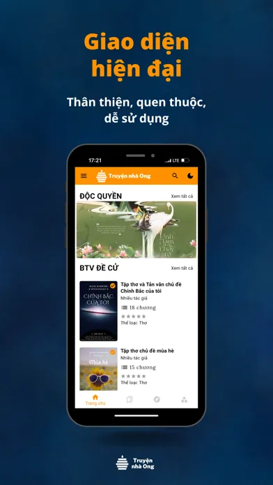 Capturas de pantalla de Truyện nhà Ong - Truyện Việt