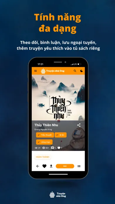 Capturas de pantalla de Truyện nhà Ong - Truyện Việt