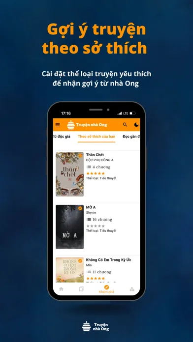 Capturas de pantalla de Truyện nhà Ong - Truyện Việt