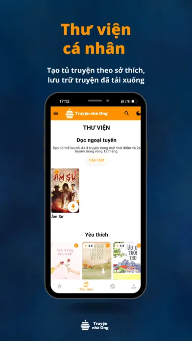 Capturas de pantalla de Truyện nhà Ong - Truyện Việt