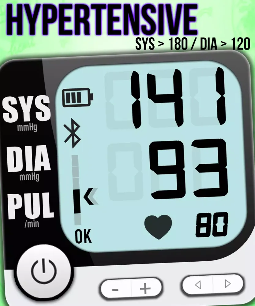 Tangkapan layar Daily Blood Pressure Checker