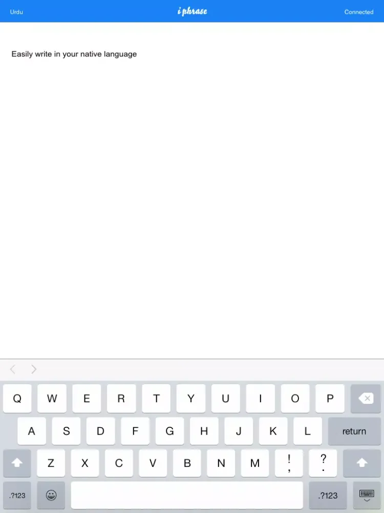 iPhrase - Transliteration in 20+ languages with the #1 Free easy typing Indic Input tool iPad  स्क्रीनशॉट