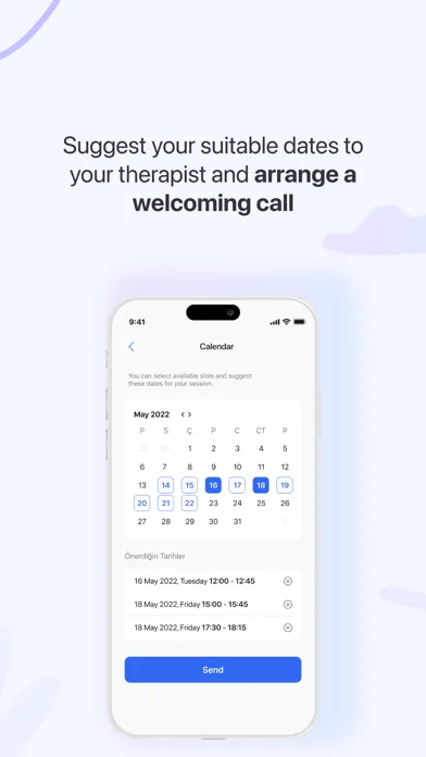 Hiwell Therapy & Mental Health应用截图