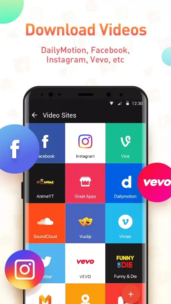 Captures d'écran de SnapTube