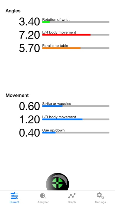 Cue Measure, learn the perfect cue action for snooker, pool and billiards. Screenshots