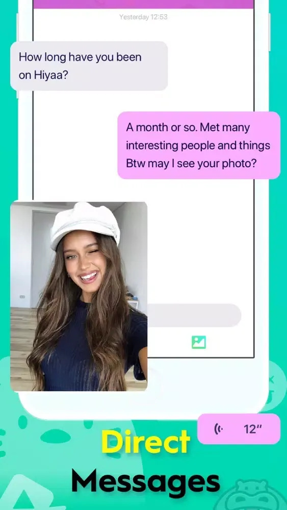 Скриншоты Hiyaa Live Chat