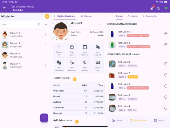 Hızlı VET - Veteriner Asistanı iPad  스크린샷